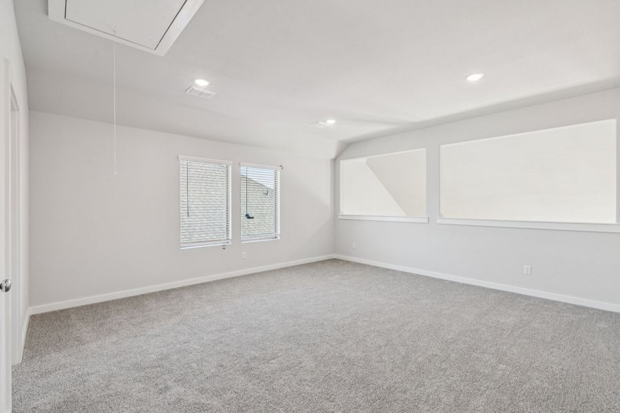 Game Room in the Winters home plan by Trophy Signature Homes – REPRESENTATIVE PHOTO Game Room in the Winters home plan by Trophy Signature Homes – REPRESENTATIVE PHOTO