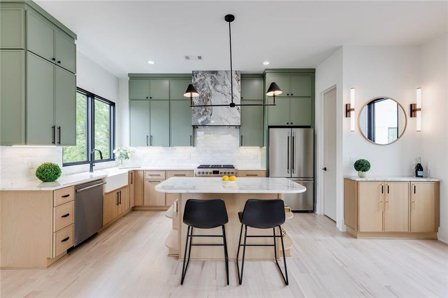 Furnished interior view inside a new home in , Chamblee (Image 5). Furnished interior view inside a new home in , Chamblee (Image 5).