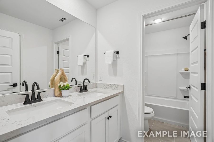 Representative furnished interior of a home built from the The Pinecrest A by Davidson Homes LLC in Fairway Crossing, Converse (Image 26).