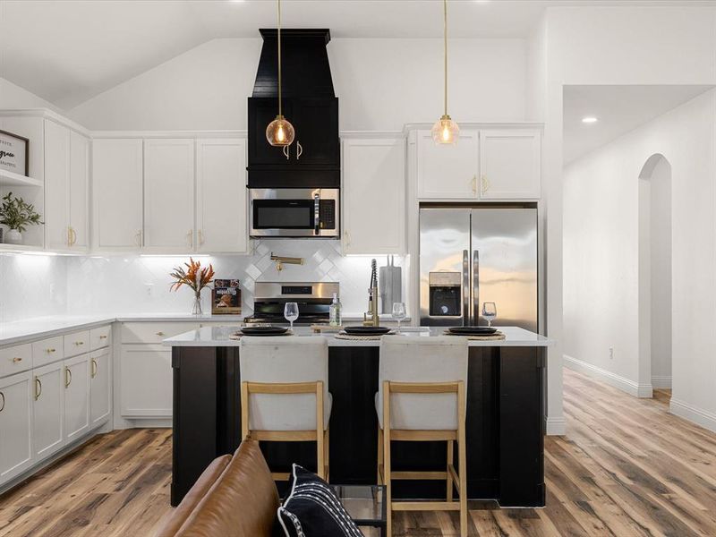 Furnished interior view inside a new home in , Fort Worth (Image 13).