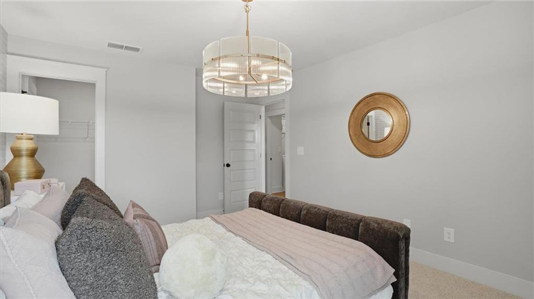Furnished interior view inside a new home in Brighton, Locust Grove (Image 56).
