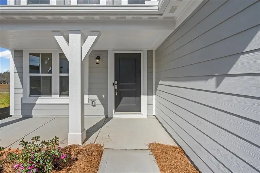 Exterior details and patio area of a home in Twin Lakes, Hoschton (Image 4). Exterior details and patio area of a home in Twin Lakes, Hoschton (Image 4).