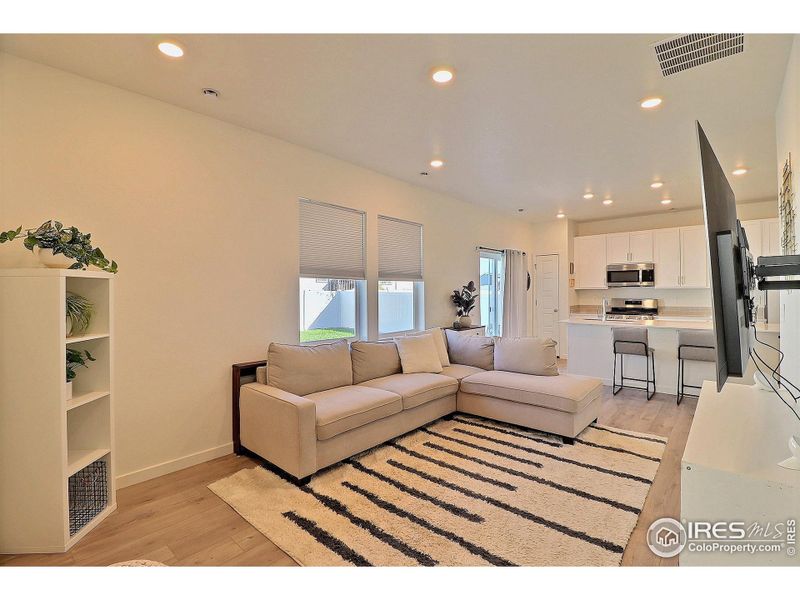 Furnished interior view inside a new home in , Evans (Image 16).