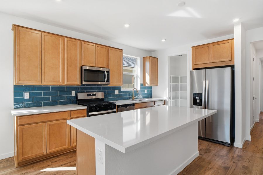 Furnished interior view inside a new home in Montana Vista - Highland, Buckeye (Image 7).