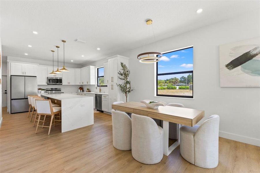 Furnished interior view inside a new home in , Pinellas Park (Image 15).