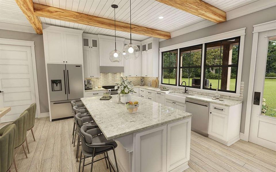 YOU pick countertops, fixtures, backsplash, & more!