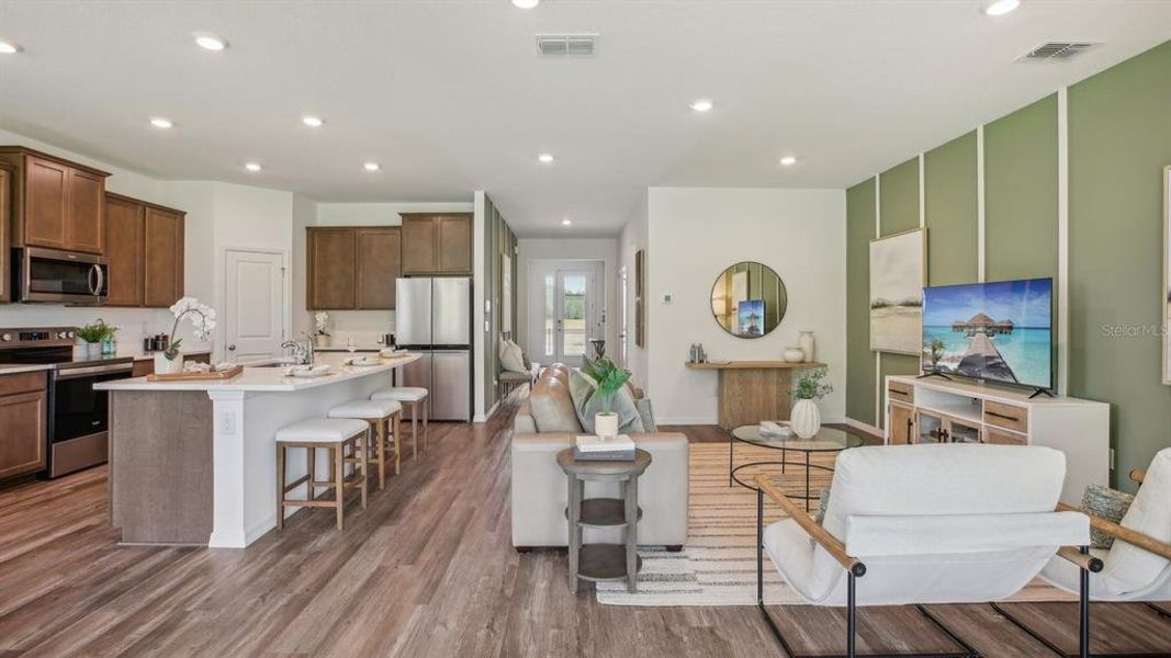 Furnished interior view inside a new home in , Wesley Chapel (Image 16).
