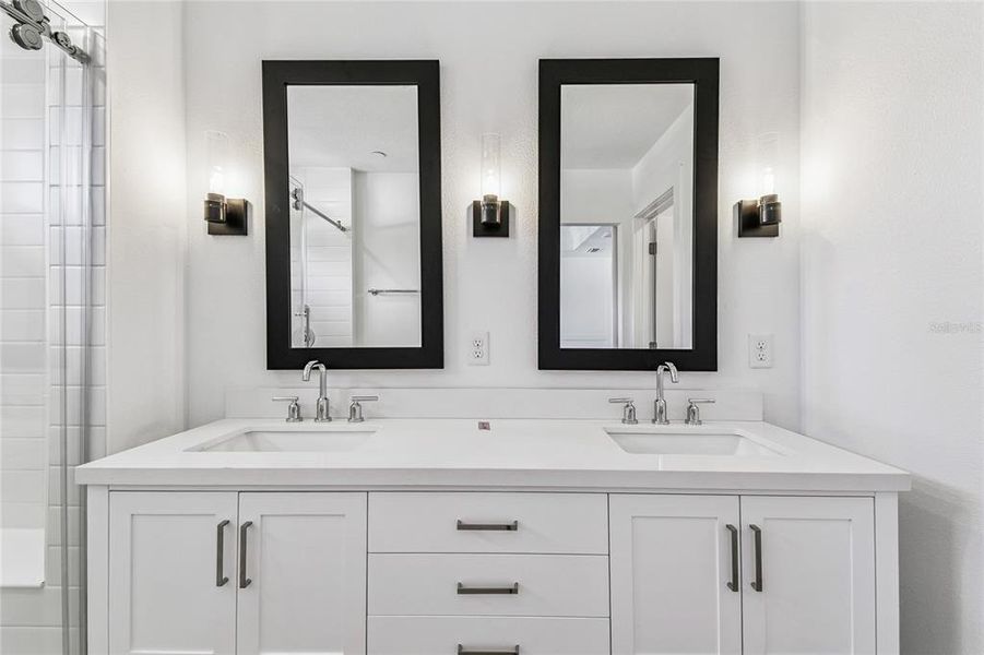 Furnished interior view inside a new home in Vdara, Orlando (Image 10).