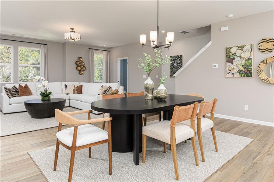 Furnished interior view inside a new home in Darlington, Loganville (Image 16).