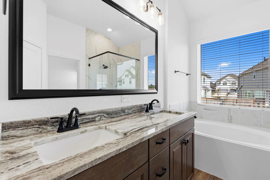 Furnished interior view inside a new home in Woodforest, Montgomery (Image 10). Furnished interior view inside a new home in Woodforest, Montgomery (Image 10).