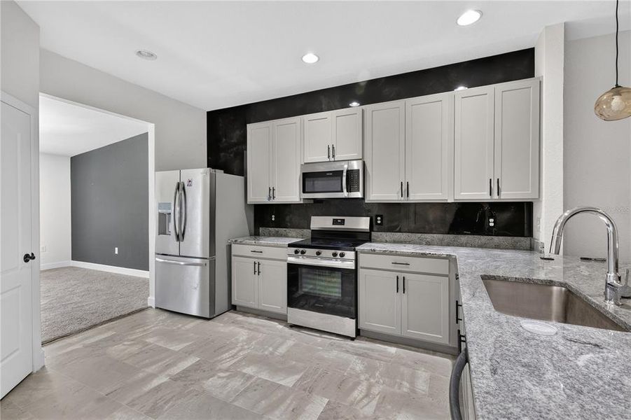 Furnished interior view inside a new home in , Sebring (Image 6).