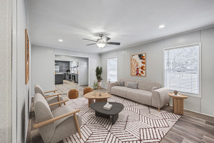 Furnished interior view inside a new home in , Summerville (Image 6).