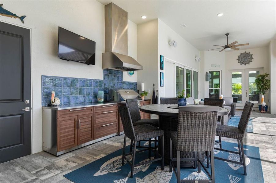 Furnished interior view inside a new home in Toscana, Palm Coast (Image 14).
