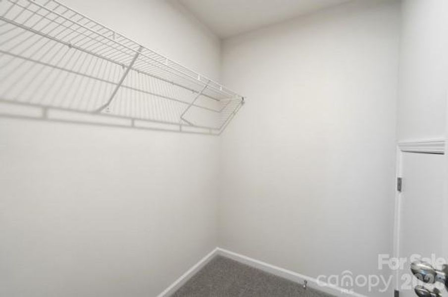 Upstairs storage closet