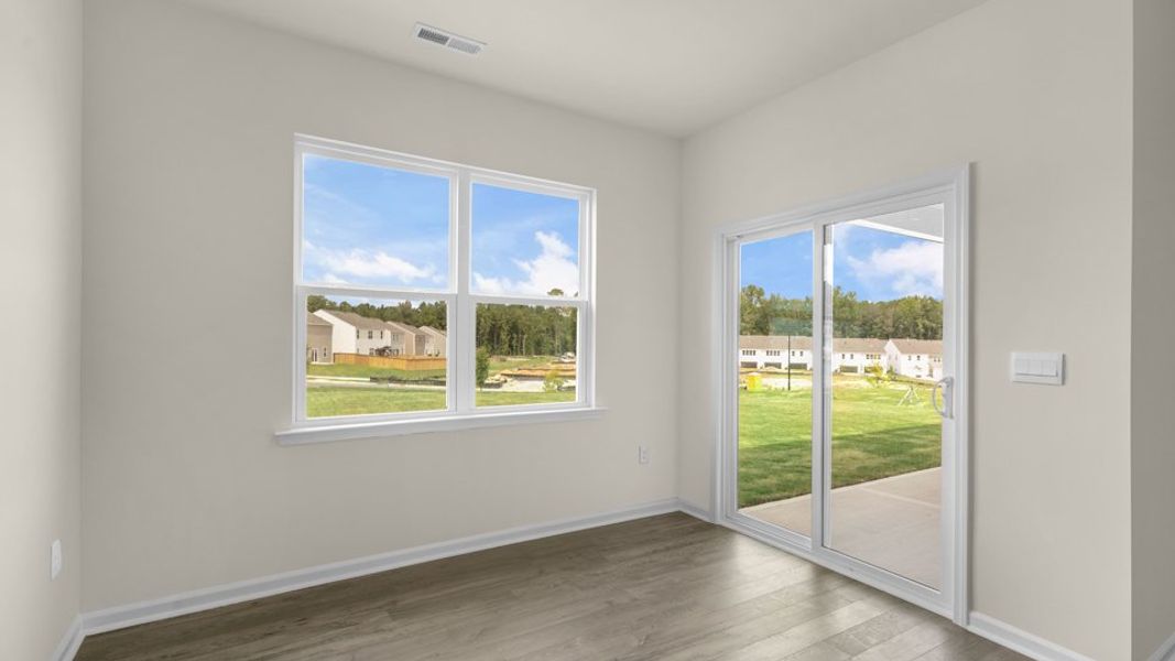 Spacious, unfurnished interior of a new home in Anderson Farm, Wendell (Image 19). Spacious, unfurnished interior of a new home in Anderson Farm, Wendell (Image 19).