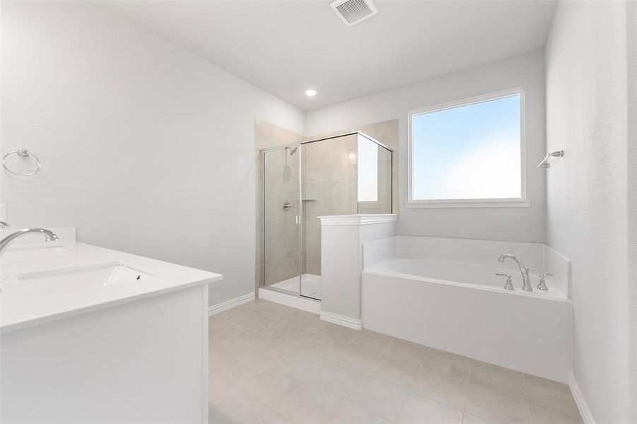 Furnished interior view inside a new home in Clear Sky Addition, Valley View (Image 13). Furnished interior view inside a new home in Clear Sky Addition, Valley View (Image 13).