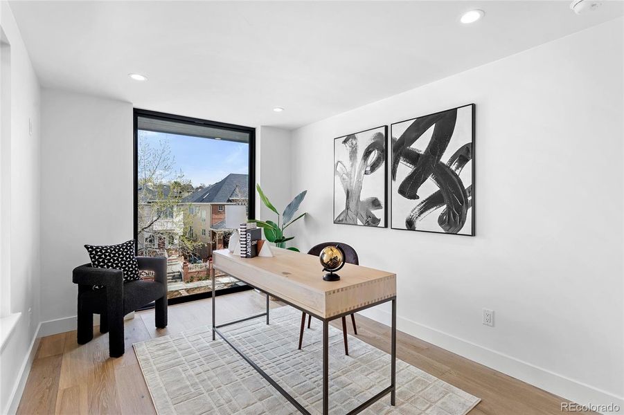 Furnished interior view inside a new home in , Denver (Image 20).