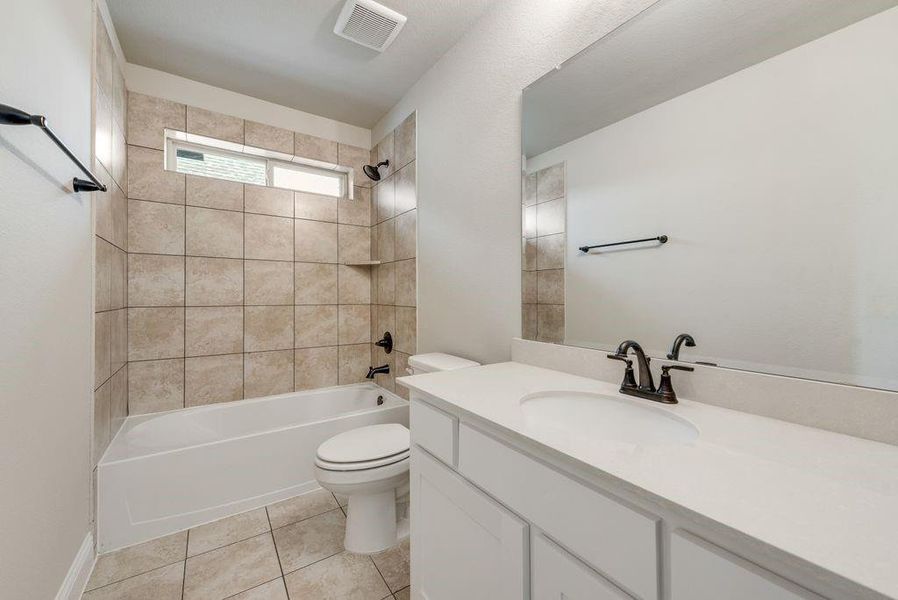 Furnished interior view inside a new home in Monterra, Fate (Image 3). Furnished interior view inside a new home in Monterra, Fate (Image 3).