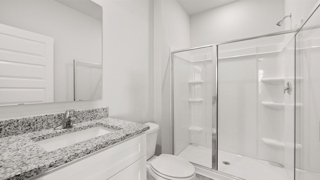 Representative furnished interior of a home built from the Sullivan by D.R. Horton in Byrd Village, Graniteville (Image 9).