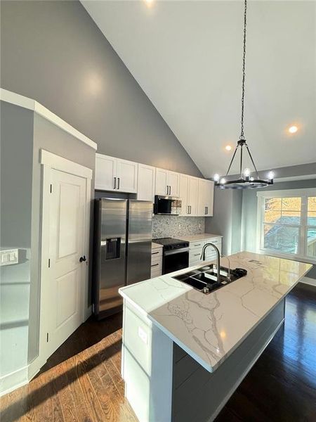 Furnished interior view inside a new home in , Talmo (Image 9).