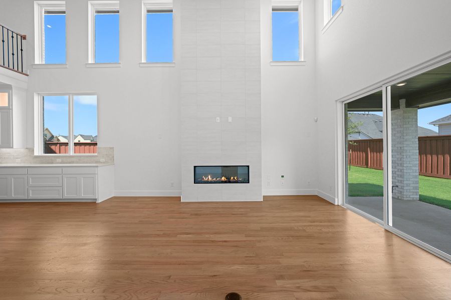 Spacious, unfurnished interior of a new home in Fields - 50' Lots, Frisco (Image 28). Spacious, unfurnished interior of a new home in Fields - 50' Lots, Frisco (Image 28).