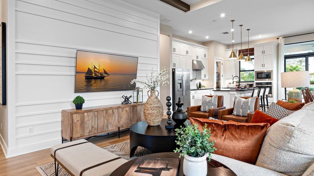 Great Room | Model images from sister community