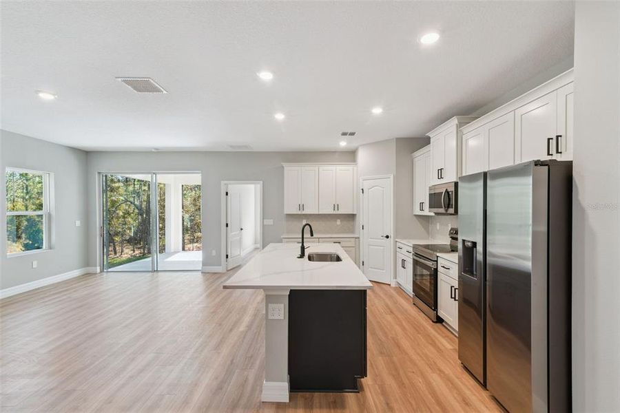 Furnished interior view inside a new home in , Homosassa (Image 10).