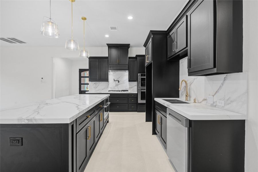 Furnished interior view inside a new home in , Houston (Image 11).