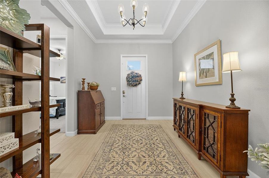 Furnished interior view inside a new home in Southshore Bay: The Grand Estates, Wimauma (Image 25).