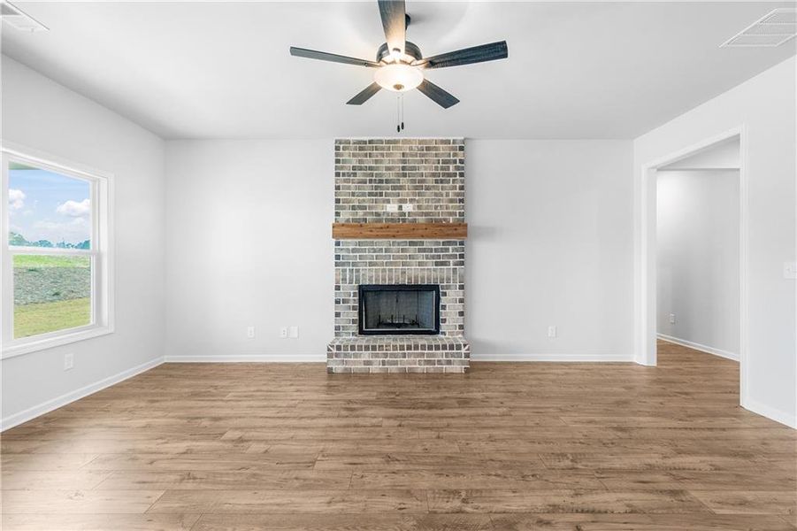 Spacious, unfurnished interior of a new home in , Eatonton (Image 28).