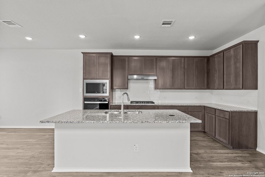 Furnished interior view inside a new home in Ladera, San Antonio (Image 8). Furnished interior view inside a new home in Ladera, San Antonio (Image 8).