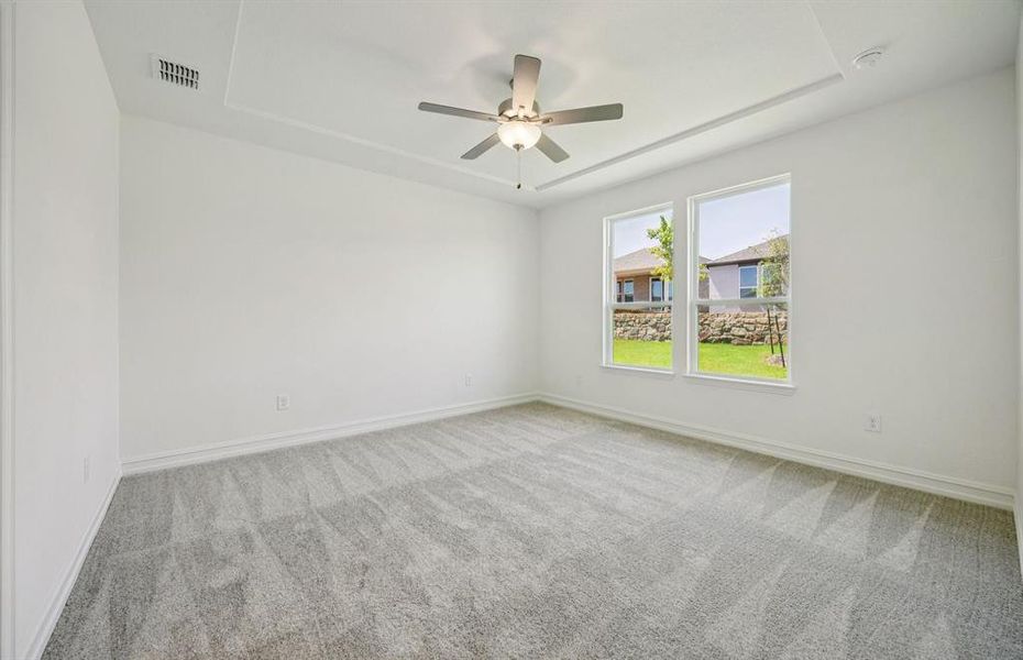 Secondary bedroom designed with generous storage solutions *Real home pictured Secondary bedroom designed with generous storage solutions *Real home pictured