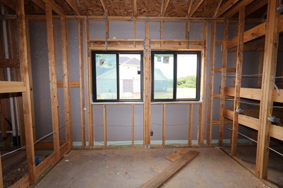 In-progress construction of a new home in Grange - Reserve Collection, Katy, TX (Image 8).
