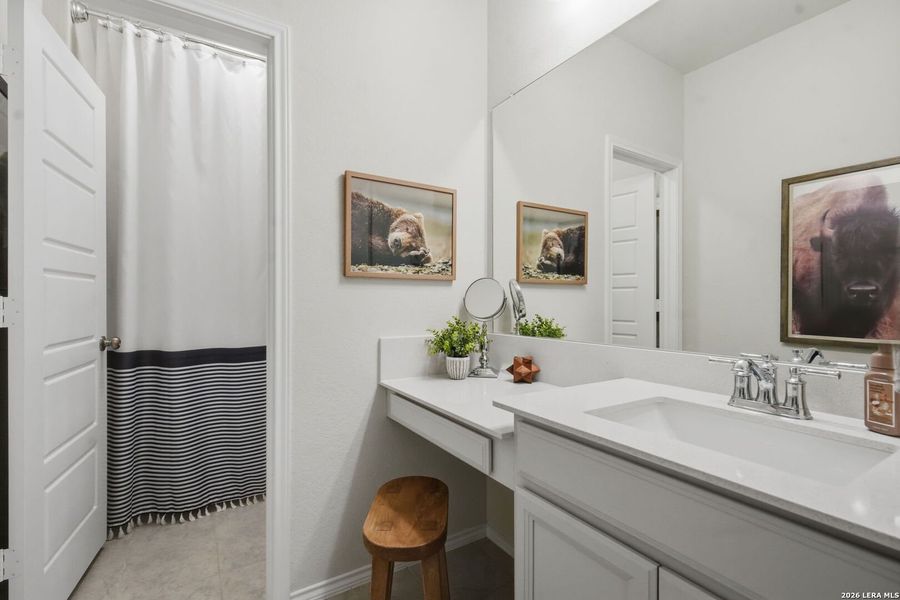 Furnished interior view inside a new home in Bison Ridge, San Antonio (Image 25).