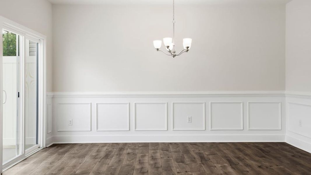 Spacious, unfurnished interior of a new home in Ken's Crossing, Moore (Image 18). Spacious, unfurnished interior of a new home in Ken's Crossing, Moore (Image 18).