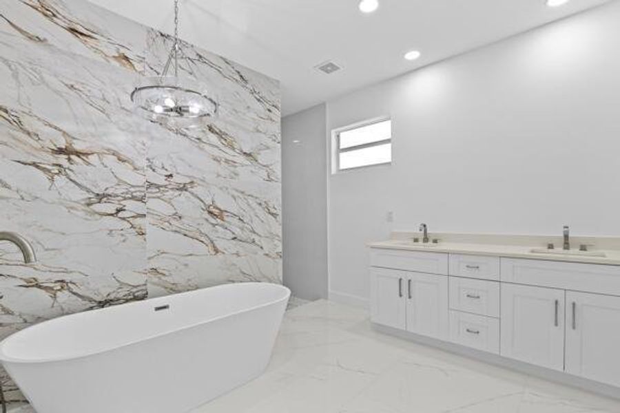 Furnished interior view inside a new home in , Loxahatchee (Image 16).