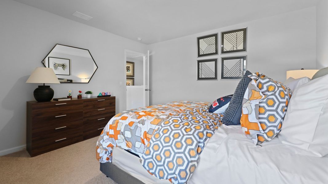 Furnished interior view inside a new home in Pineview North, Summerville (Image 11).
