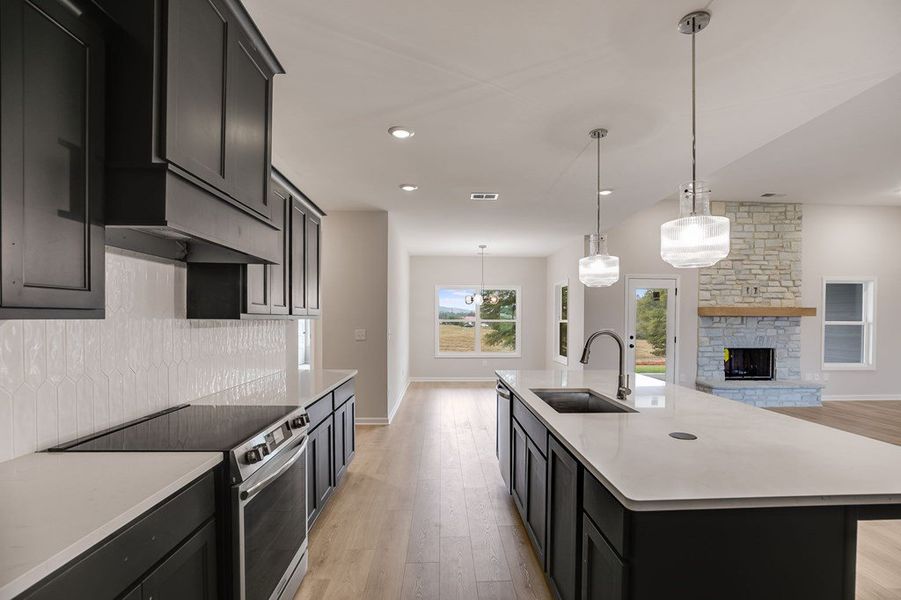 Furnished interior view inside a new home in Parmer Farms, Roopville (Image 7).