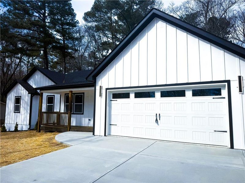 Exterior details and patio area of a home in , Douglasville (Image 31).