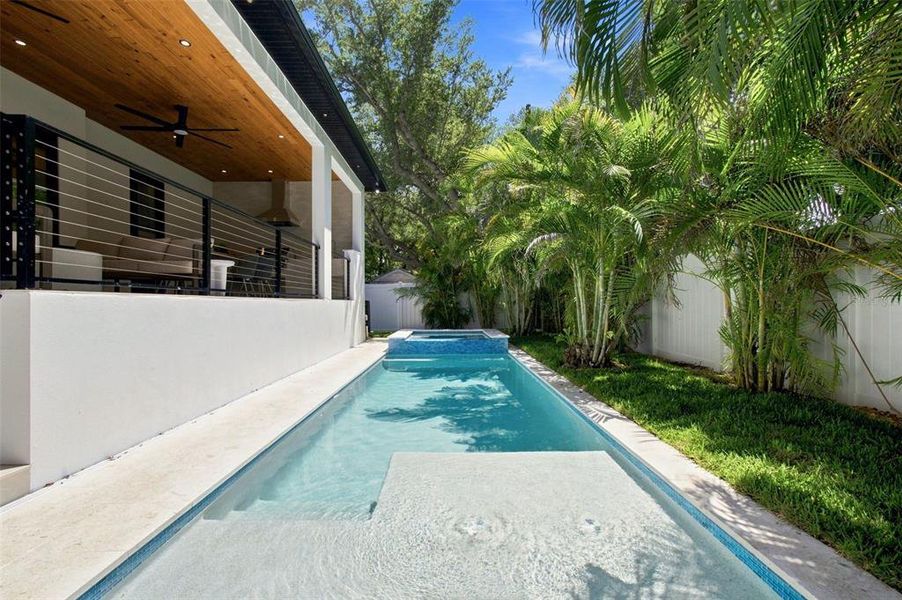 Exterior details and patio area of a home in , Tampa (Image 30). Exterior details and patio area of a home in , Tampa (Image 30).