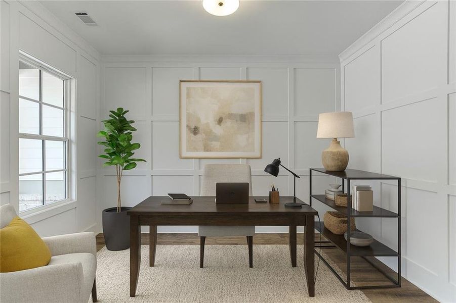 Furnished interior view inside a new home in , Jefferson (Image 6).