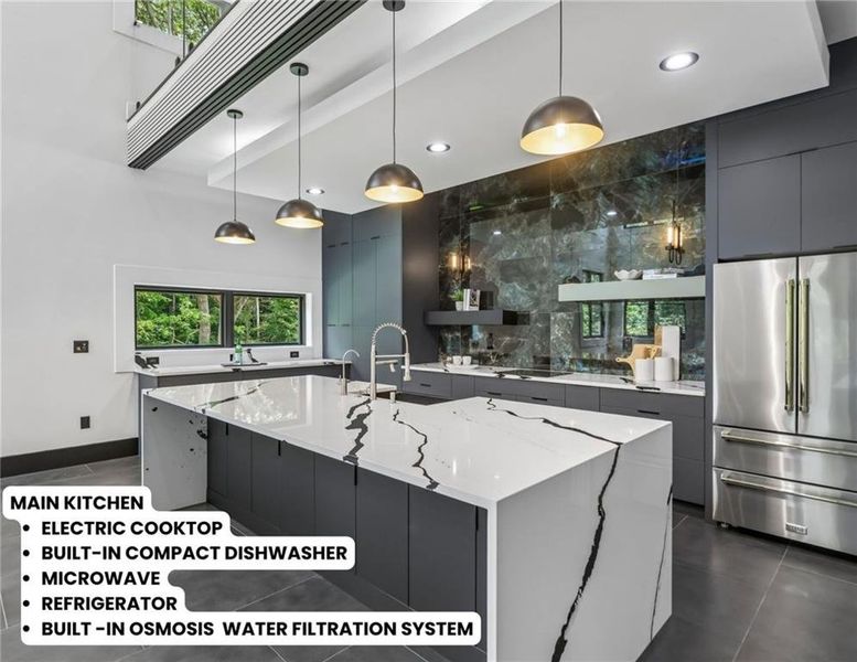 Furnished interior view inside a new home in , Hoschton (Image 40).