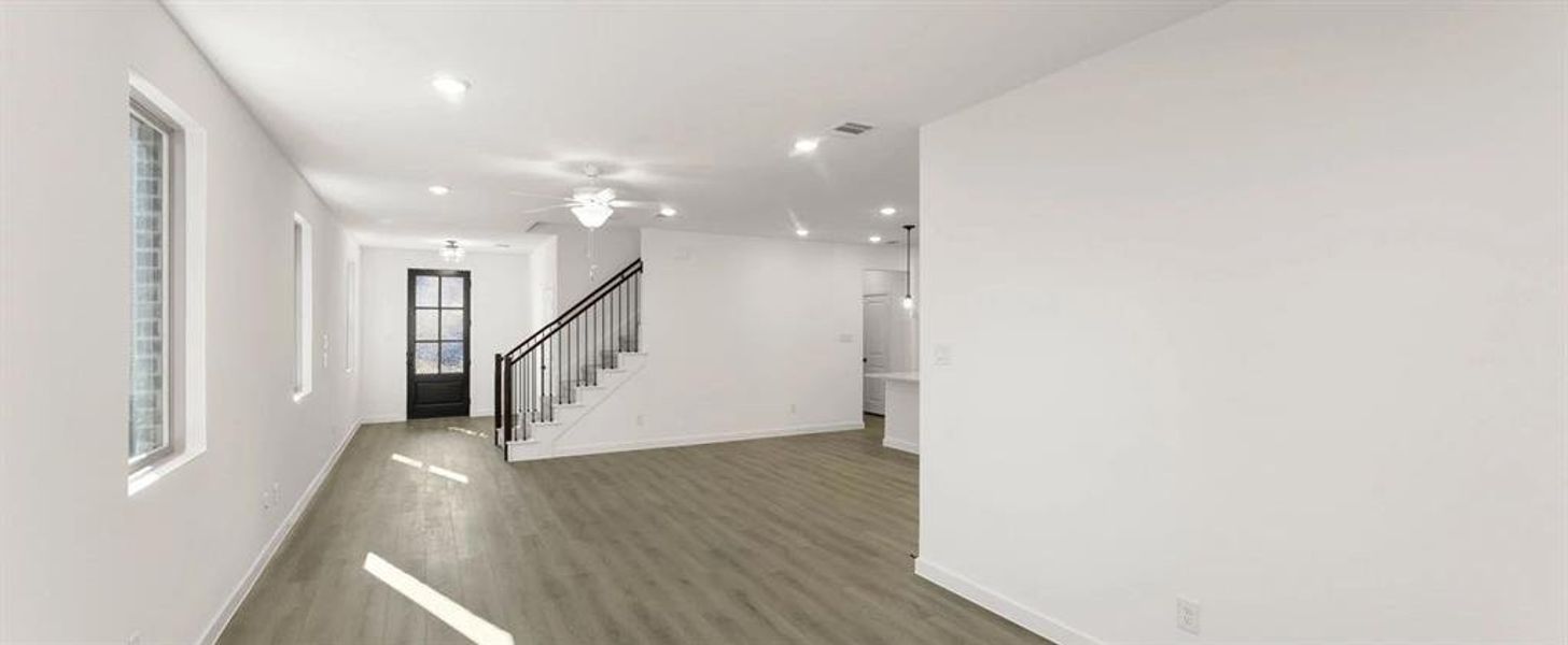 Open Living-Dining Room