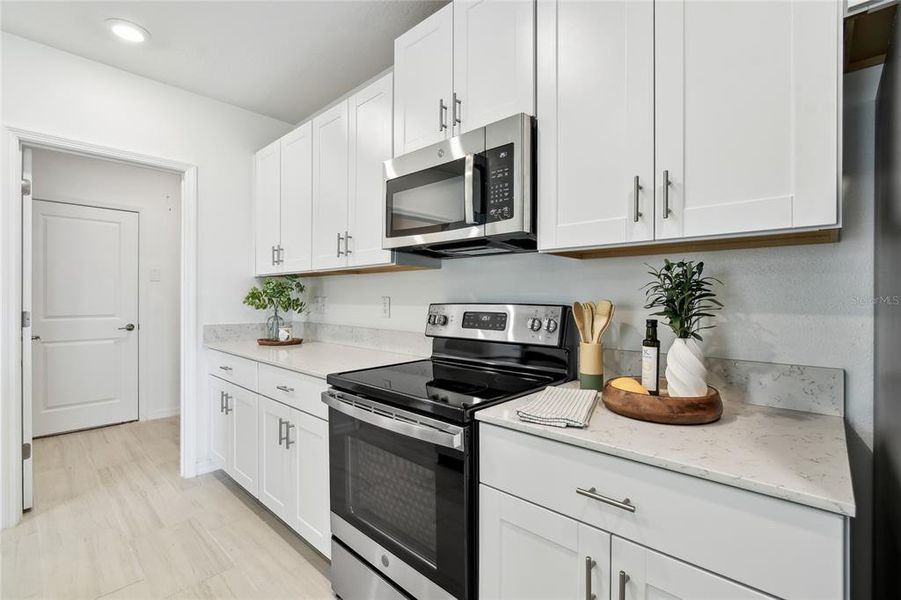 Furnished interior view inside a new home in , San Antonio (Image 6).