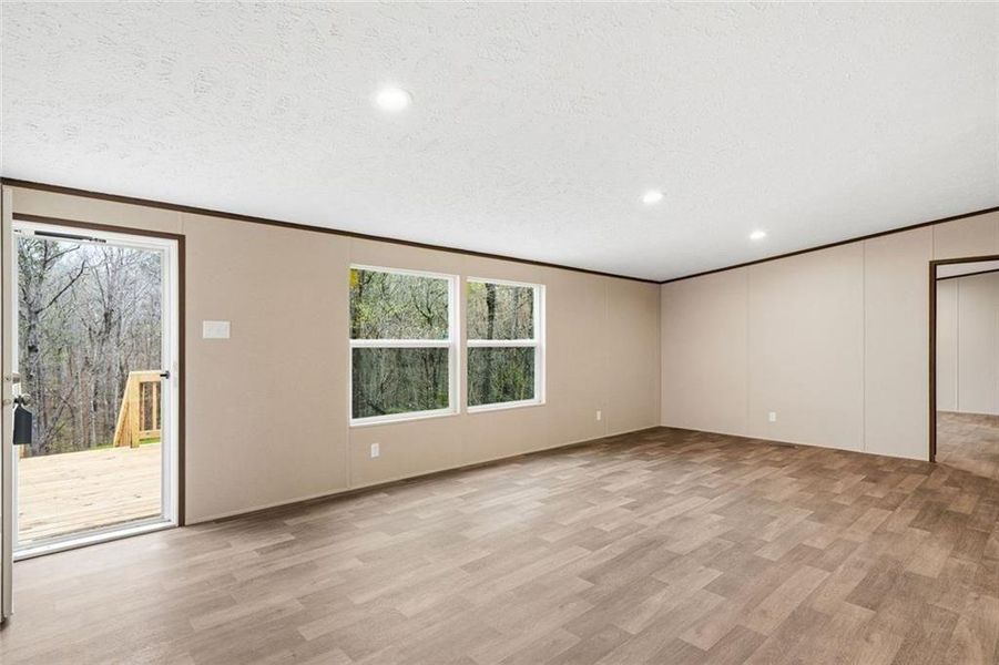 Spacious, unfurnished interior of a new home in , Ball Ground (Image 16). Spacious, unfurnished interior of a new home in , Ball Ground (Image 16).