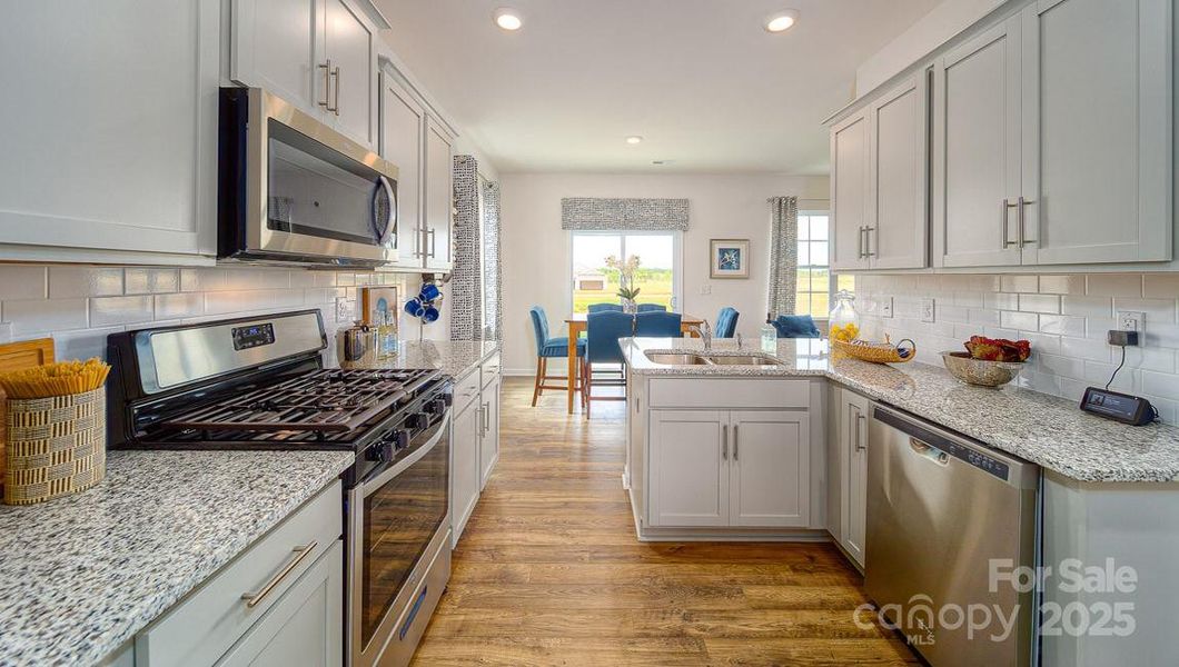 Furnished interior view inside a new home in Nolen Farm, Gastonia (Image 21).