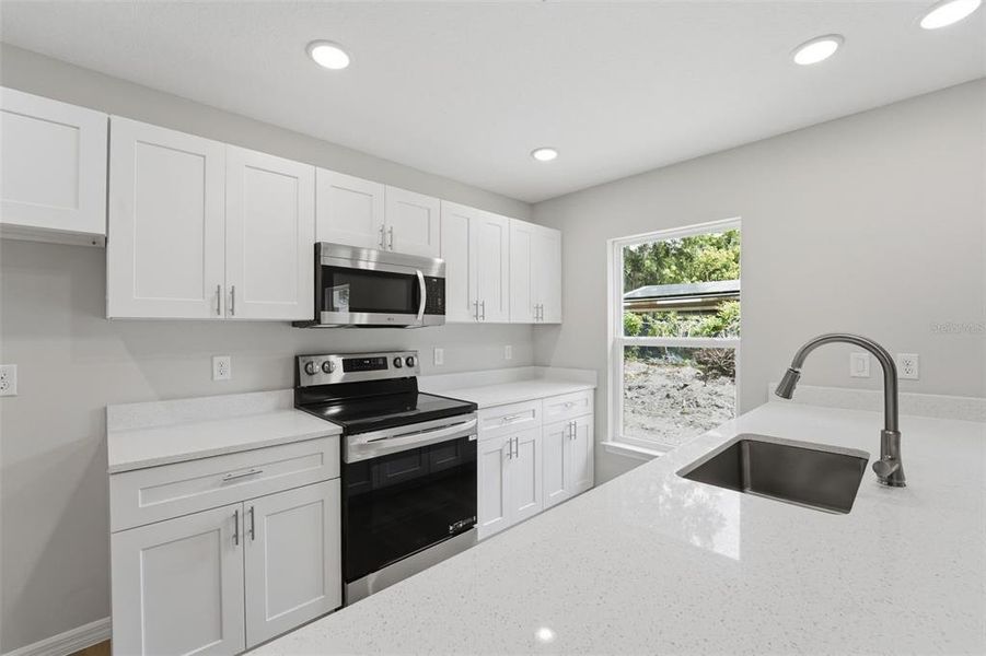 Furnished interior view inside a new home in , Eustis (Image 6).