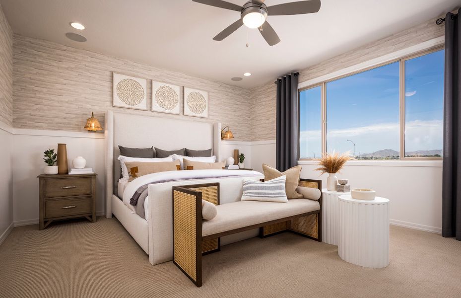 Furnished interior view inside a new home in Allen Ranches, Litchfield Park (Image 6).