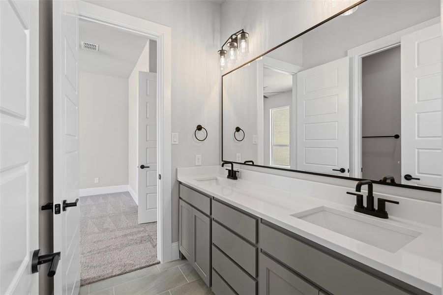 Furnished interior view inside a new home in , Weatherford (Image 7). Furnished interior view inside a new home in , Weatherford (Image 7).