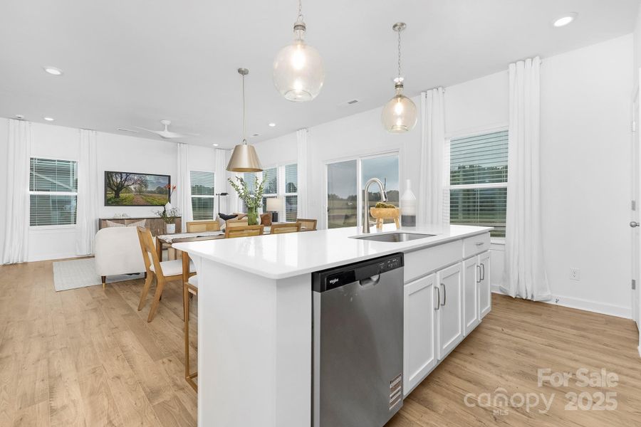 Furnished interior view inside a new home in , New London (Image 16).